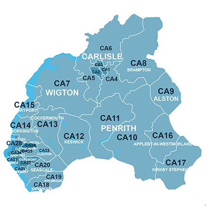 Carlisle Map (House Sale Data)
